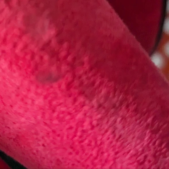 L’intervalle Red Suede Heeled Booties👢💃🌶️ Size 38 - Picture 4 of 5